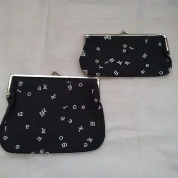 인기 레어 마리메꼬 marimekko 가마구치 파우치 세트 미사용 새상품