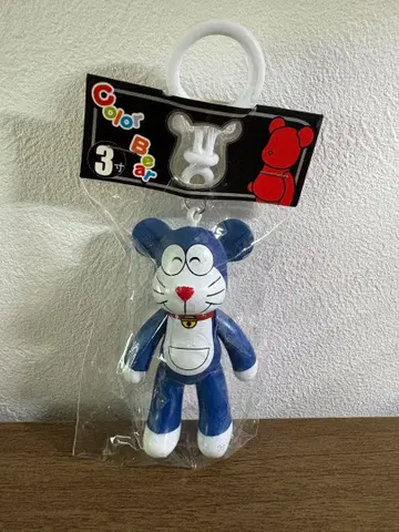 도라에몽 컬러 베어 스트랩 파랑 약 10cm