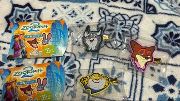 주토피아2 앞머리 클립 3종 세트