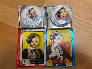 매쉬르 핀 타피오카 캔뱃지, 이디스 새틴 스티커, 포토 카드