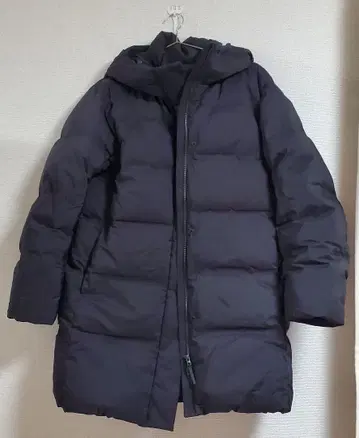 새상품 심리스 다운 숏코트 XXL 블랙 유니클로 여성용 3L