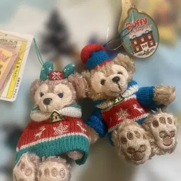 디즈니씨 크리스마스 더피 셰리메이 키링