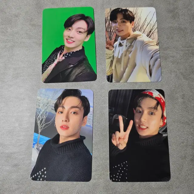 4장 세트 디페스타 정국 포카 bts 방탄