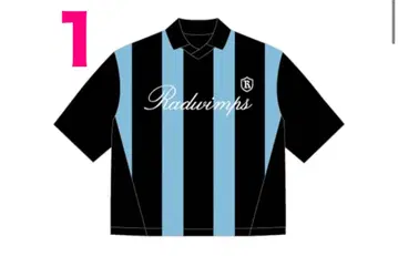 사이즈 1 S RADWIMPS 축구 셔츠 20th 20주년