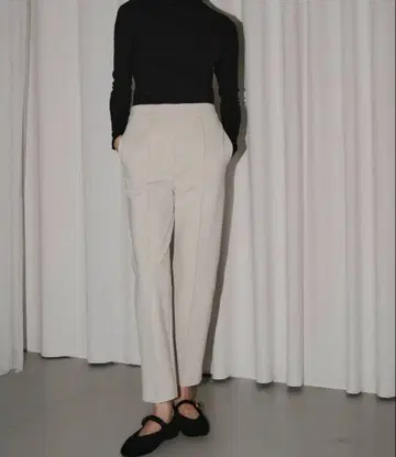 ohga 속기모 슈퍼 슬림 레그 팬츠 XS