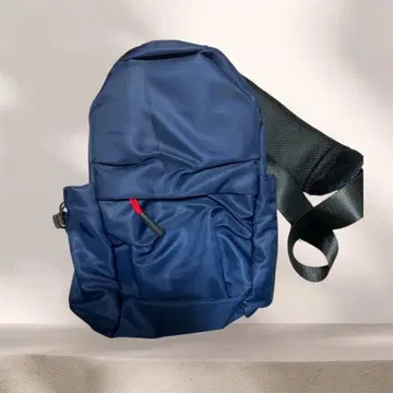 네이비 나일론 숄더백 바디백 세련된 컴팩트