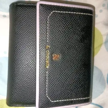 Chouette 블랙 3단 폴더형 지갑