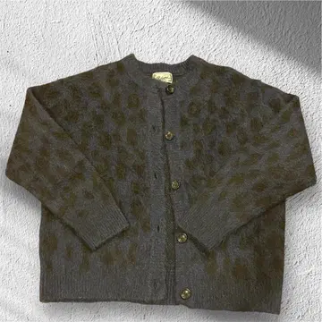 Relume JOURNAL STANDARD 총무늬 니트 가디건 네이비