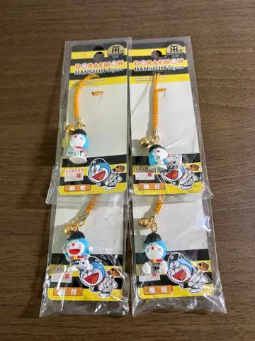 도라에몽 한신 타이거즈 스트랩 4개 세트