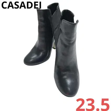 카사디 사이드 고어 숏부츠 블랙 스테디셀러 이탈리아제 미 실루엣