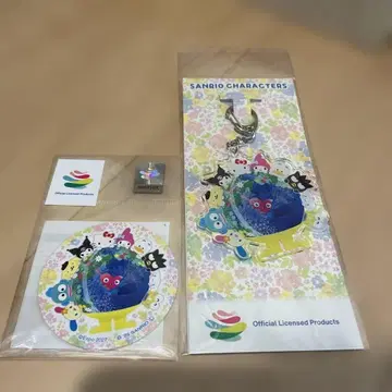 뚱크뚱크 산리오 캐릭터즈 아크릴 키링, 스티커