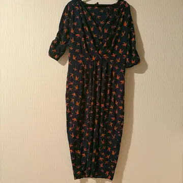 Twiggy for M&S Woman 반팔 롱 원피스 LL