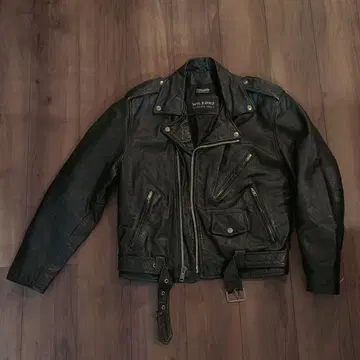 90s WILSONS 더블 라이더 자켓