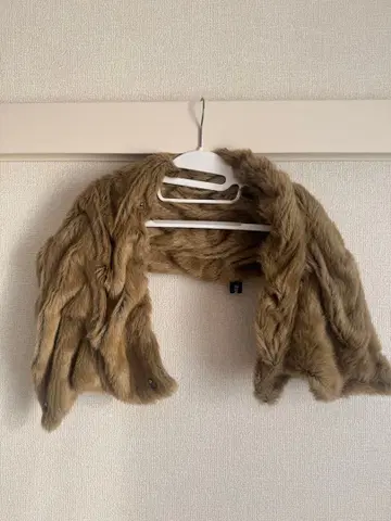 zucca 브라운 퍼 스톨