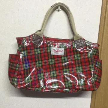 당일 발송 가능! 레트로 캐스키드슨 체크 무늬 토트백