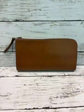 RUBATO 브라운 가죽 장지갑