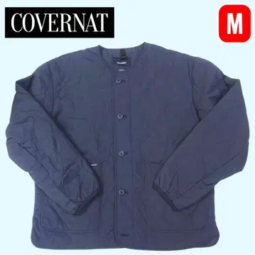 [ COVERNAT ] 커버낫 퀼팅 자켓 M 블랙