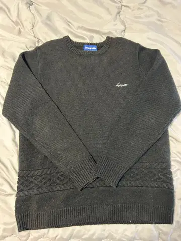 Lafayette 블랙 니트 스웨터 L