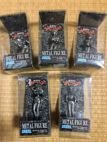 신세기 에반게리온 SEGA METAL 피규어 5체 세트