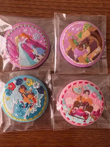 디즈니 자수 캔뱃지