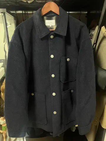 니코앤드 울 코트 블루종 아우터 자켓 커버올