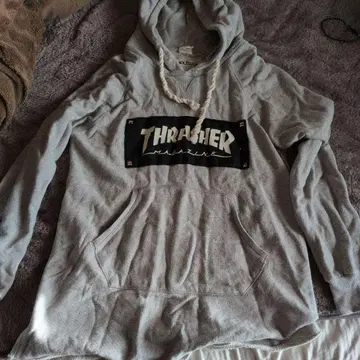 THRASHER x jouetie 콜라보 빅 후드티