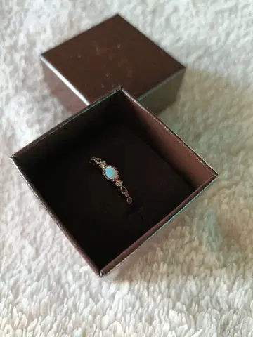 아가트 K5 오팔/다이아몬드 반지