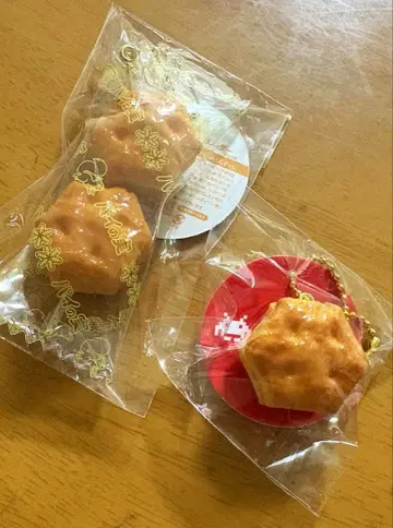 롯데 파이 실물 미니어처 키링 2개 세트 다이토 한정판