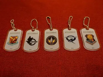 에이스 컴뱃 보틀 키퍼풍 아크릴 키링 5개 세트