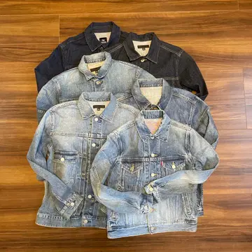 [연말 한정판] 데님 자켓 6점 묶음 판매 다수 사이즈 올드 유니클로