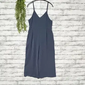 A1169 GU 다크 블루 슬리브리스 올인원 L