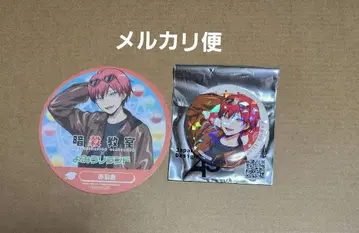 애니메이션 암살교실 x 요미우리랜드 아카바네 카르마 캔뱃지 코스터