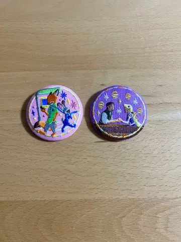 디즈니 자수 캔뱃지 사카유님