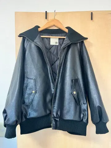 JaVa 인조 가죽 오버 사이즈