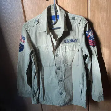 U.S. NAVY 밀리터리 자켓 카키