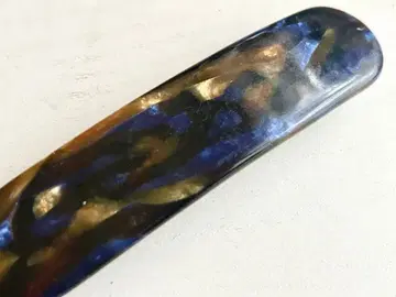 프랑스제 아쿠아 마린 블루 컬러 아름다운 머리 장식 헤어핀