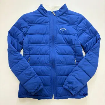 CALLAWAY 아우터 발수 방풍 스타 스트레치 풀 집업 충전솜 블루종