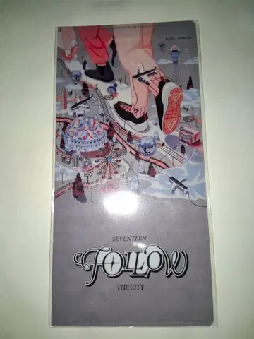 SEVENTEEN FOLLOW 티켓 홀더 준