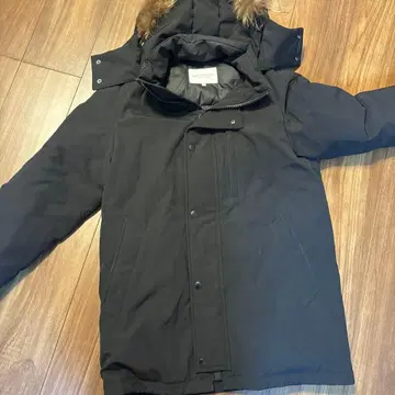 A DAY IN THE LIFE 블랙 다운 자켓 S