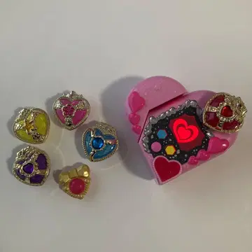 프리하트 DX 세트 프리큐어 변신 터치폰 프리하트 미라이 크리스탈