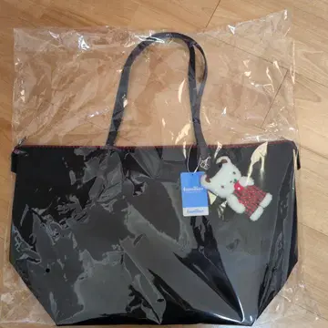 파밀리아 포인트 교환 네이비 토트백 봉제 인형 참 포함