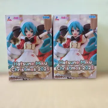 하츠네 미쿠 Christmas 2025 피규어 2개 세트 미개봉 새상품