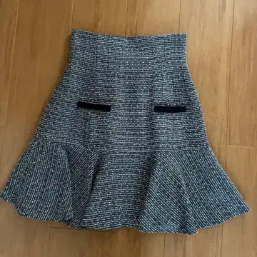 WILLSELECTION 플레어 스커트 리본 포함