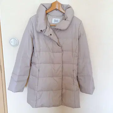 ANNA LUNA 다운 자켓 화이트 베이지