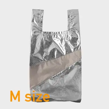 SUSAN BIJL 수잔 벨 보위만 미술관 에코백 M 실버