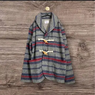 챔피온 보더 더플 코트 블루종