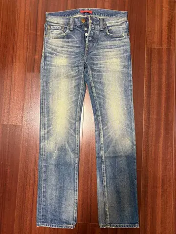 RED CARD 레드카드 스트레이트 데님 팬츠 라이트 블루