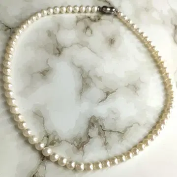 감정 완료 원가 50000엔 정품 진주 목걸이