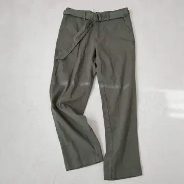 코엔 테이퍼드 팬츠 치노 팬츠 벨트 있음 비즈니스 캐주얼 S