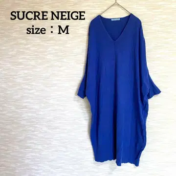 벨루나 슈크레네지 돌먼 원피스 [ M ] 종아리 기장 V넥 0876